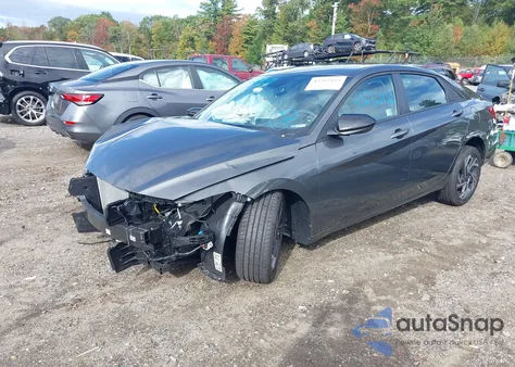 2025 Hyundai Elantra Sel Sport from USA, damaged, VIN KMHLM4DG0SU933047